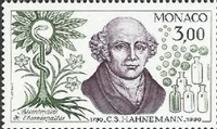 Timbre hahnemann monaco