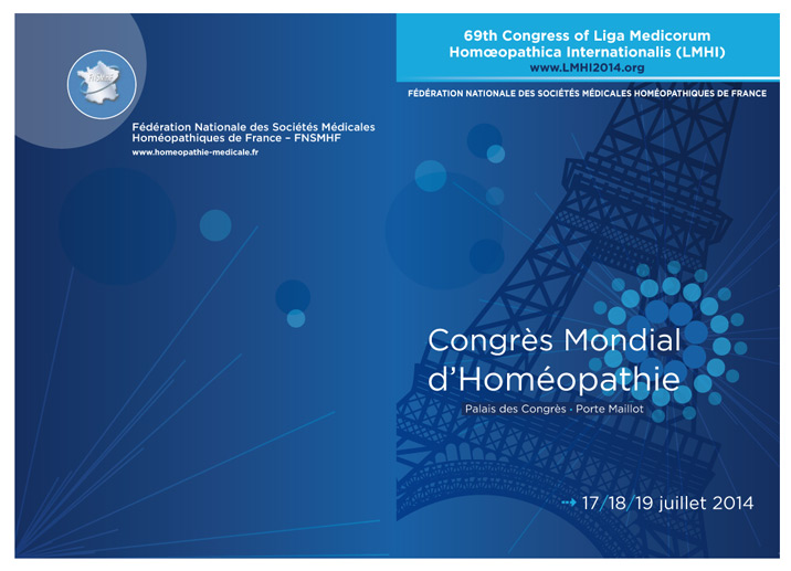 Congres mondial d'homéopathie page 1