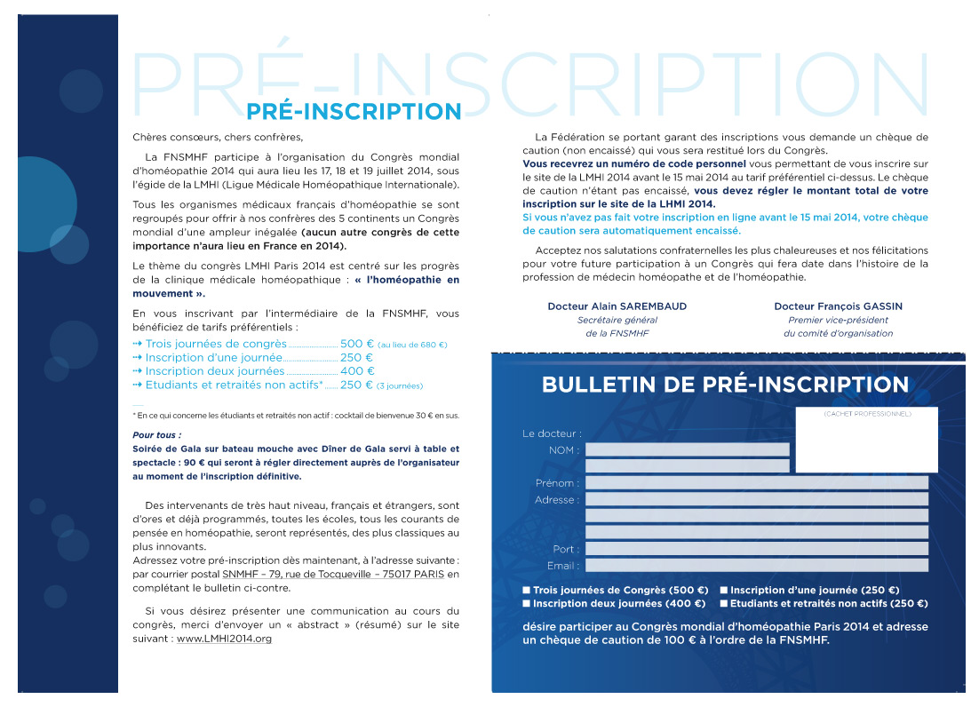 Congres mondial d'homéopathie page 2